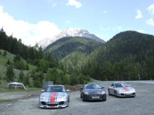 Pit stop on an Alp.