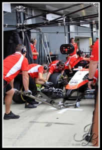 Marussia Pit - 3 July-R