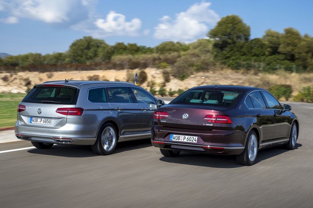 VOLKSWAGEN PASSAT b8 rear